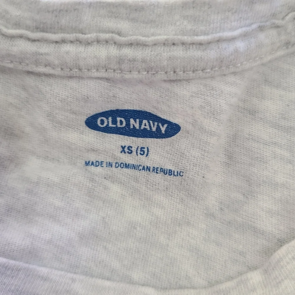Old Navy Girls Size XS 5 Long Sleeve Shirt Top I love you